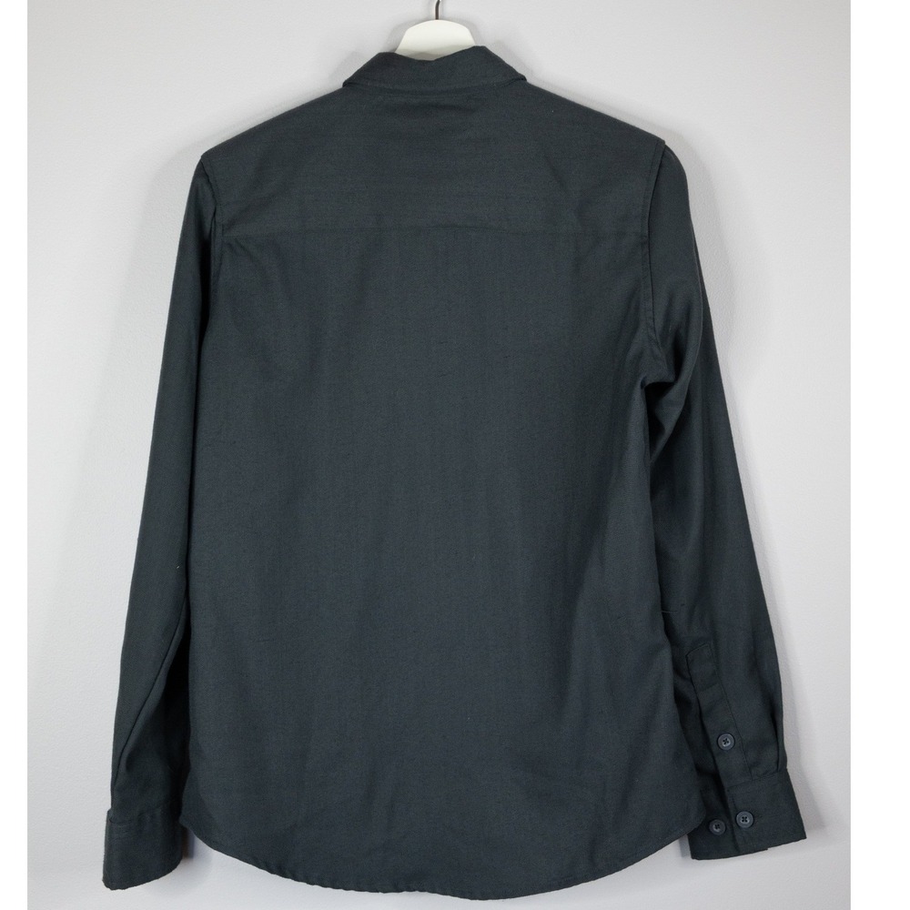 Dixxon Flannel Co Kraken Shirt‎ Womens Medium Gray Excellent D-Tech Button Up - Picture 3 of 8